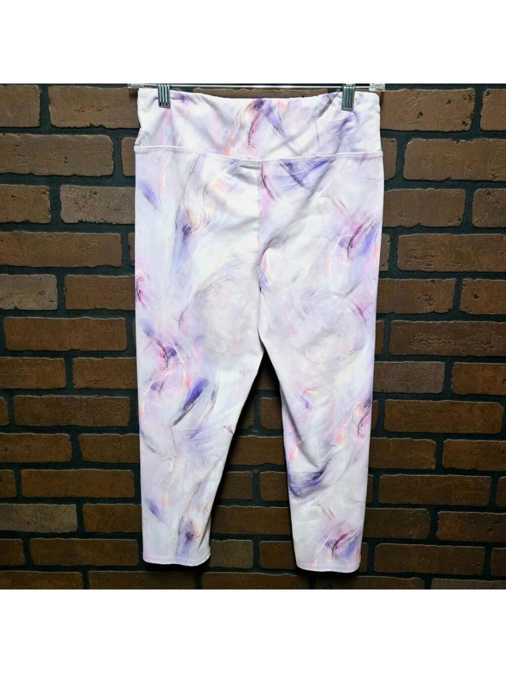 Evolution and Creation Activewear Crop Capri Leggings Size Large